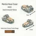 Alternative Armies Xarka Martico Hover Scout (x4) - 6mm Sci-Fi Miniatures