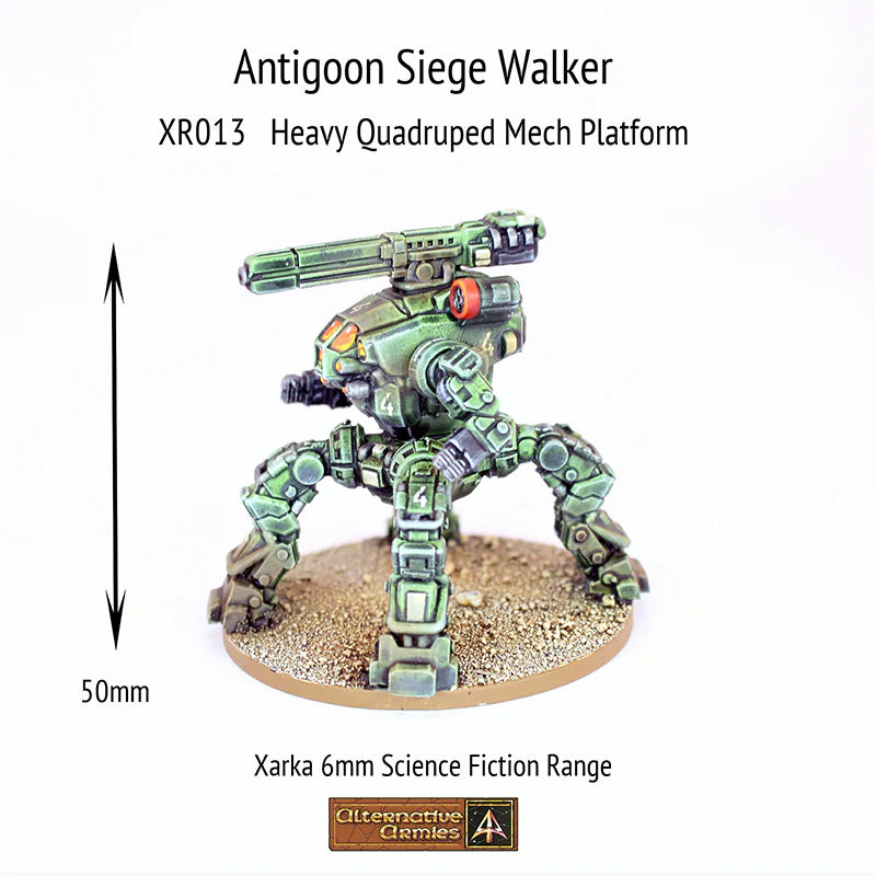 Alternative Armies Xarka Antigoon Siege Walker (x1) - 6mm Sci-Fi Miniatures