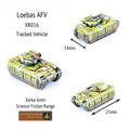 Alternative Armies Xarka Loebas AFV (x4) - 6mm Sci-Fi Miniatures