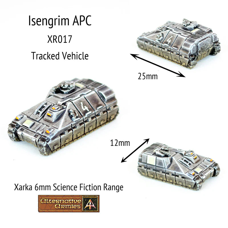 Alternative Armies Xarka Isengrim AFV (x4) - 6mm Sci-Fi Miniatures