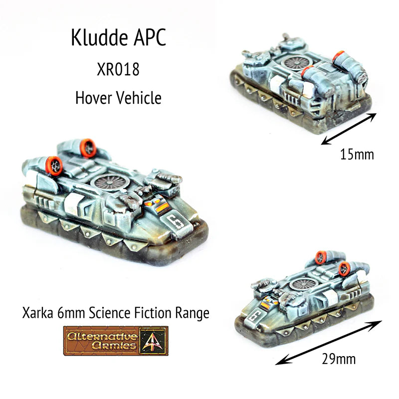Alternative Armies Xarka Kludde APC (x4) - 6mm Sci-Fi Miniatures