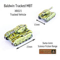 Alternative Armies Xarka Baldwin Tracked MBT (x4) - 6mm Sci-Fi Miniatures